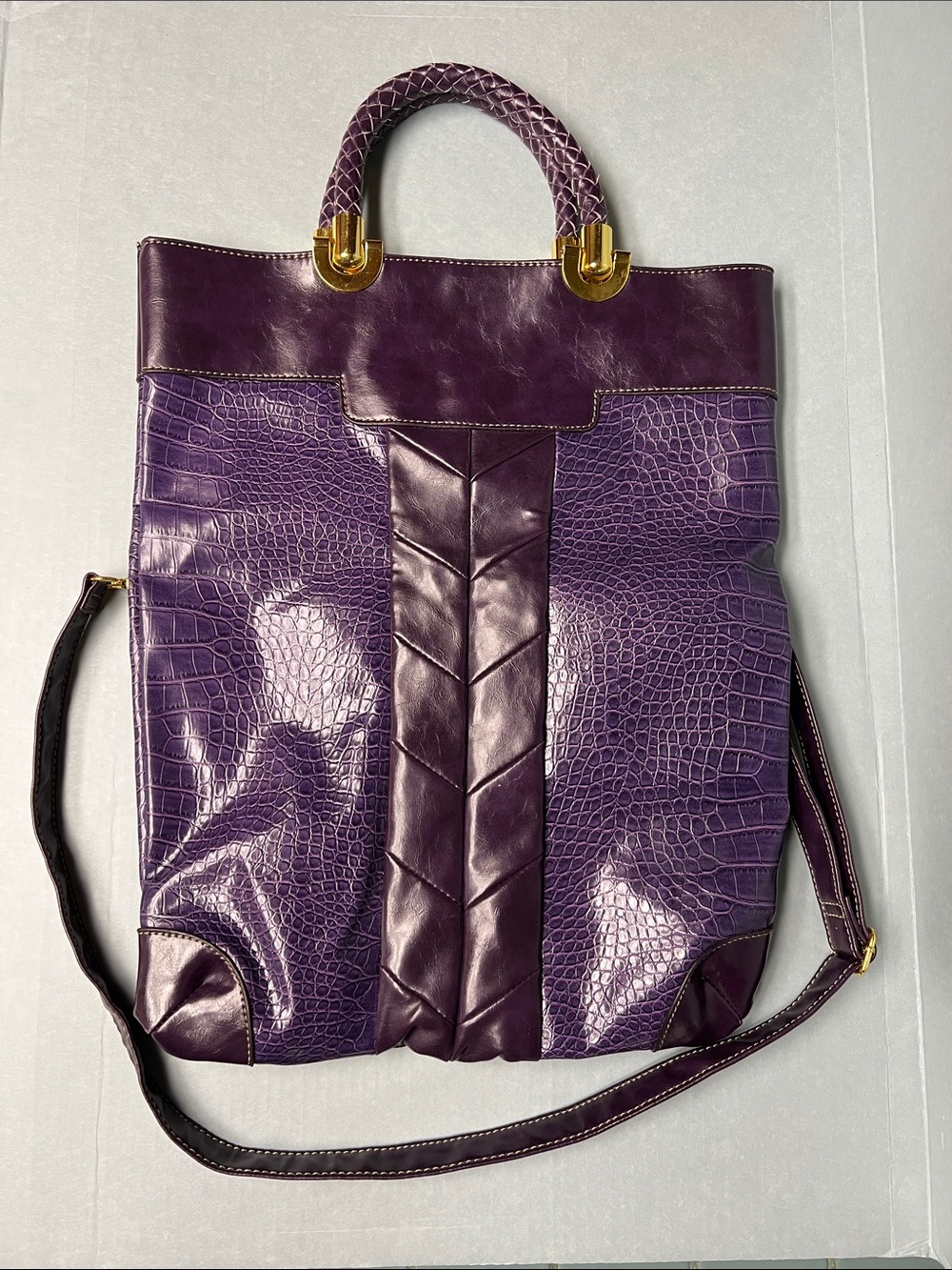Chinese Laundry Purse/Tote purple